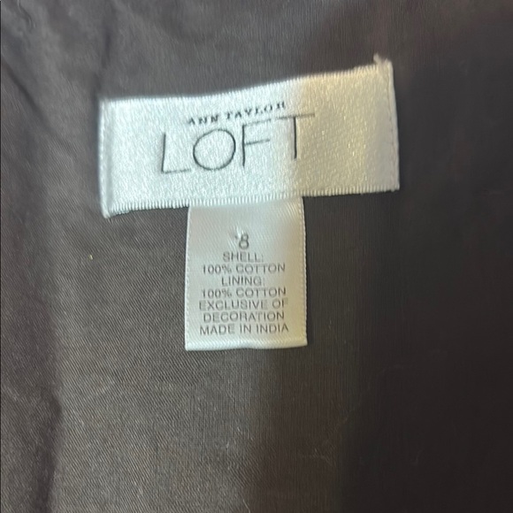 LOFT Black Sleeveless V-Neck Sundress - Picture 2 of 10